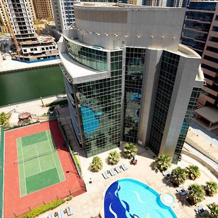 Marina View With Pool, Gym, Tennis Court, 5 Mins To Beach 두바이 외부 사진