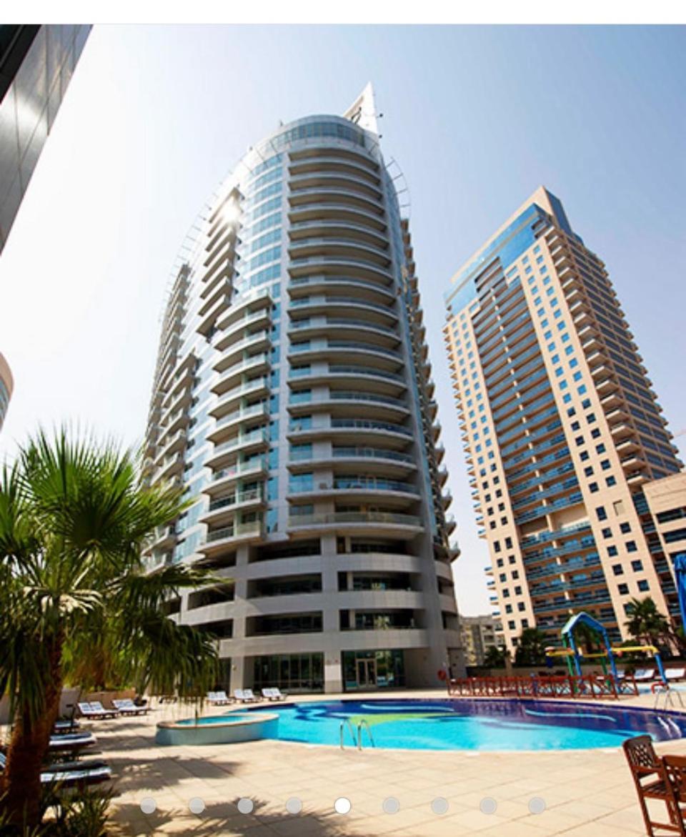 Marina View With Pool, Gym, Tennis Court, 5 Mins To Beach 두바이 외부 사진