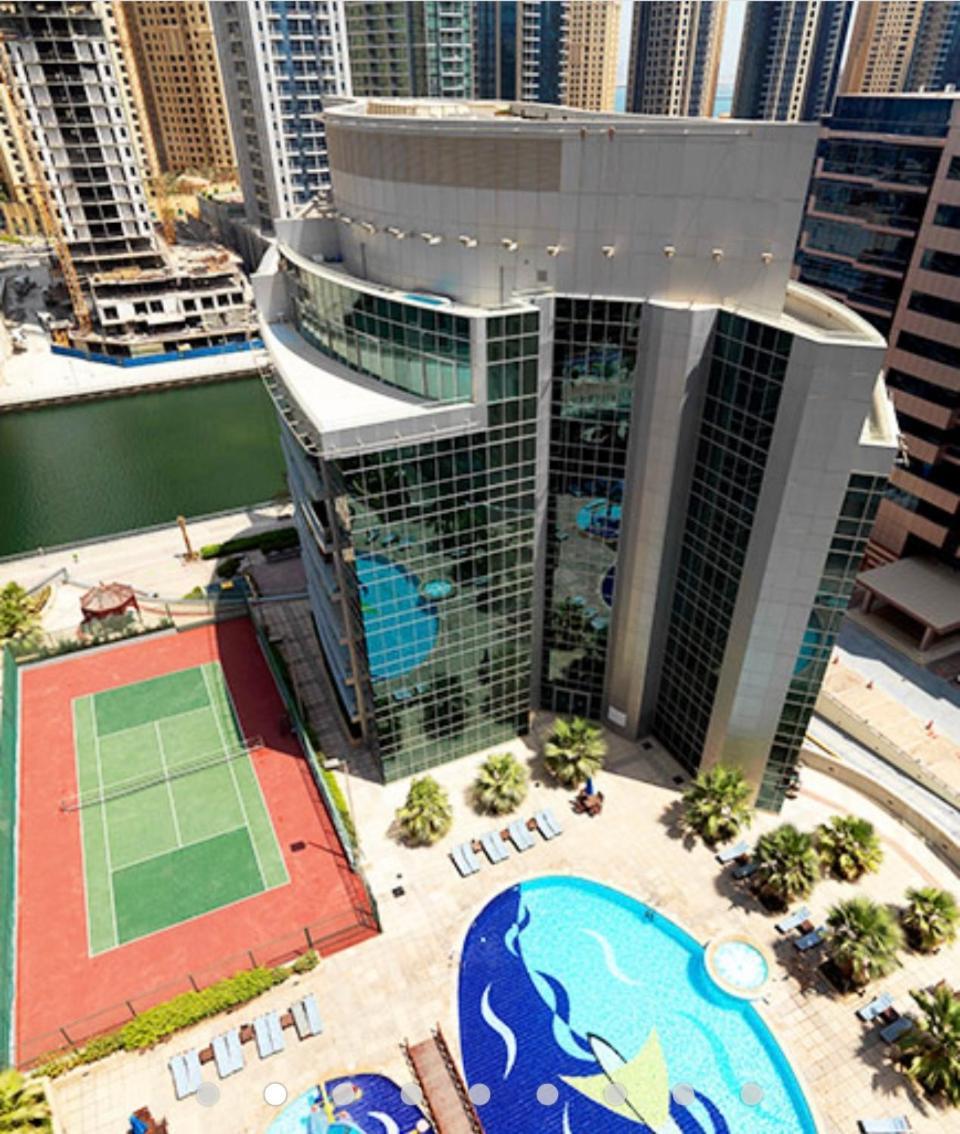 Marina View With Pool, Gym, Tennis Court, 5 Mins To Beach 두바이 외부 사진