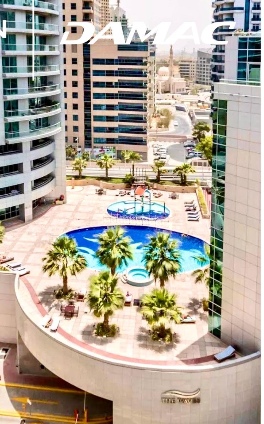 Marina View With Pool, Gym, Tennis Court, 5 Mins To Beach 두바이 외부 사진